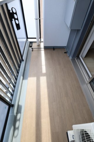 大阪市都島区片町１丁目の賃貸マンションのバルコニー