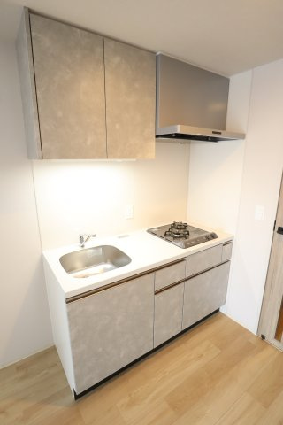 大阪市都島区片町１丁目の賃貸マンションのキッチン
