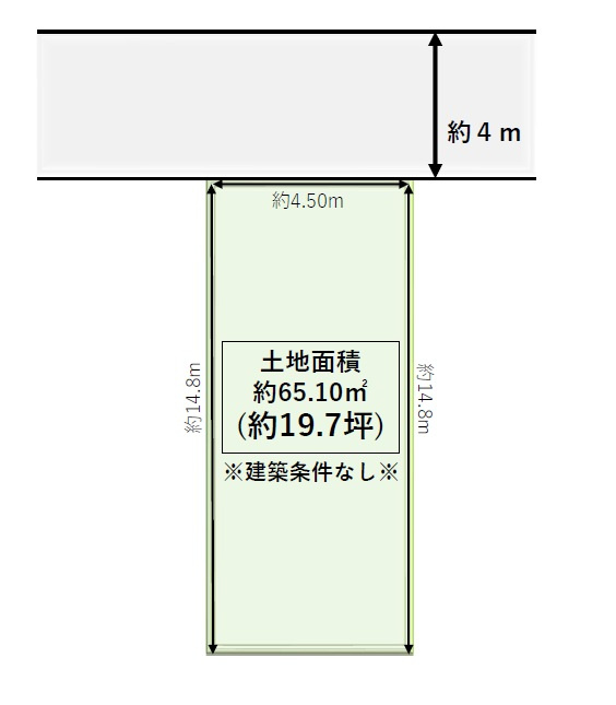 北豊中町二丁　売土地