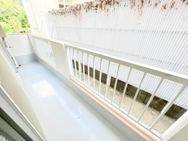 BEN匠6番館のバルコニー