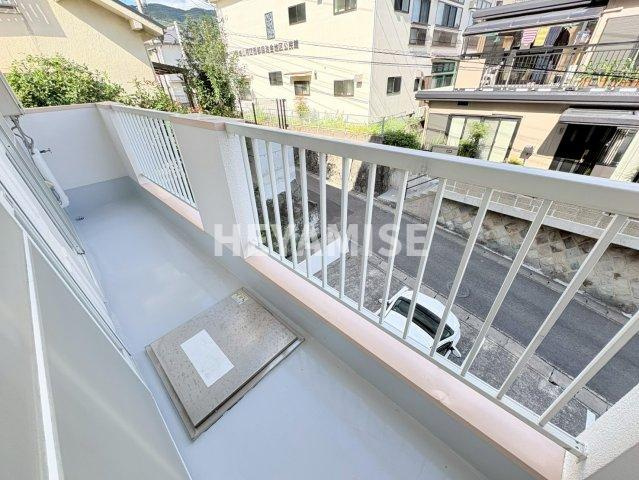 BEN匠6番館のバルコニー