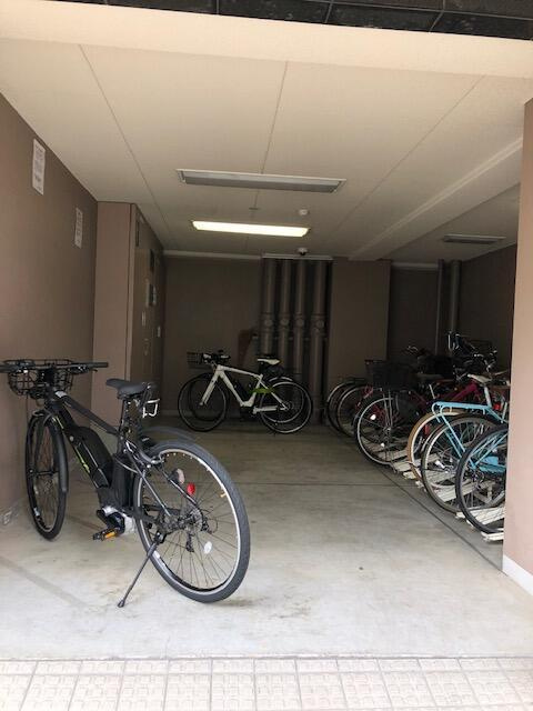 レイジオス渋谷初台のその他共用部分|駐輪スペースです