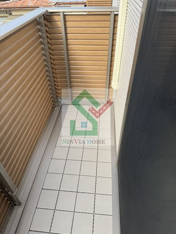 キヤラB棟のバルコニー