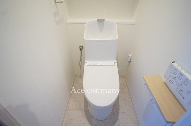 【トイレ】 | ハイマート若江2号棟 | シャワートイレ新調です☆