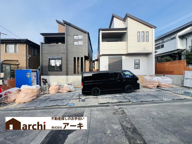 知多市南粕谷2丁目47番219『仲介手数料無料』新築戸建ての外観