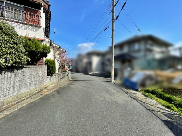 売土地　篠町広田3丁目の前面道路含む現地写真|現地写真