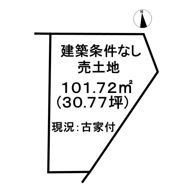 売土地　篠町広田3丁目の土地図
