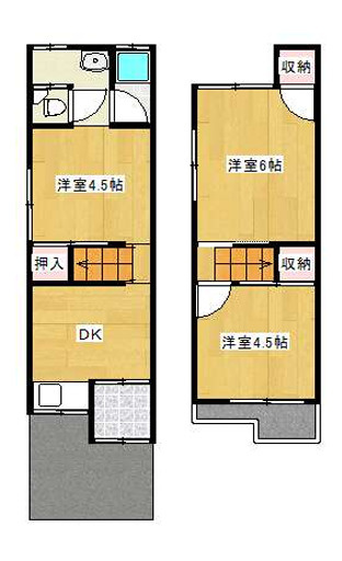 高柳テラスの間取り