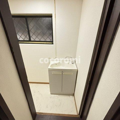 高柳テラスの洗面所