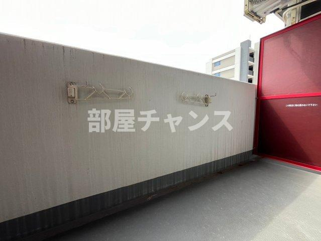 RIDGE堀田(旧スペーシア堀田)のバルコニー