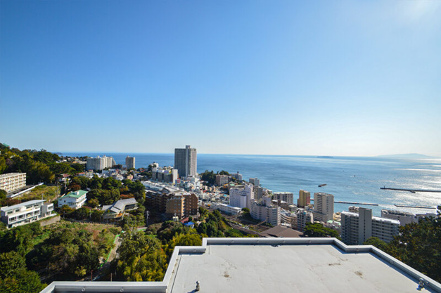 【展望】 | コスモ熱海林ヶ丘　最上階