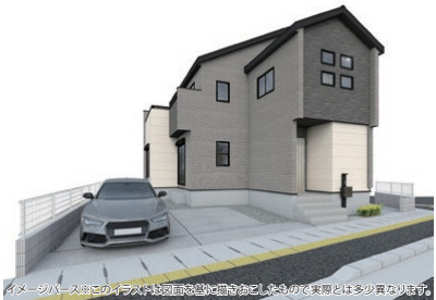 久喜市栗原1丁目　新築戸建　全1棟　1号棟の画像