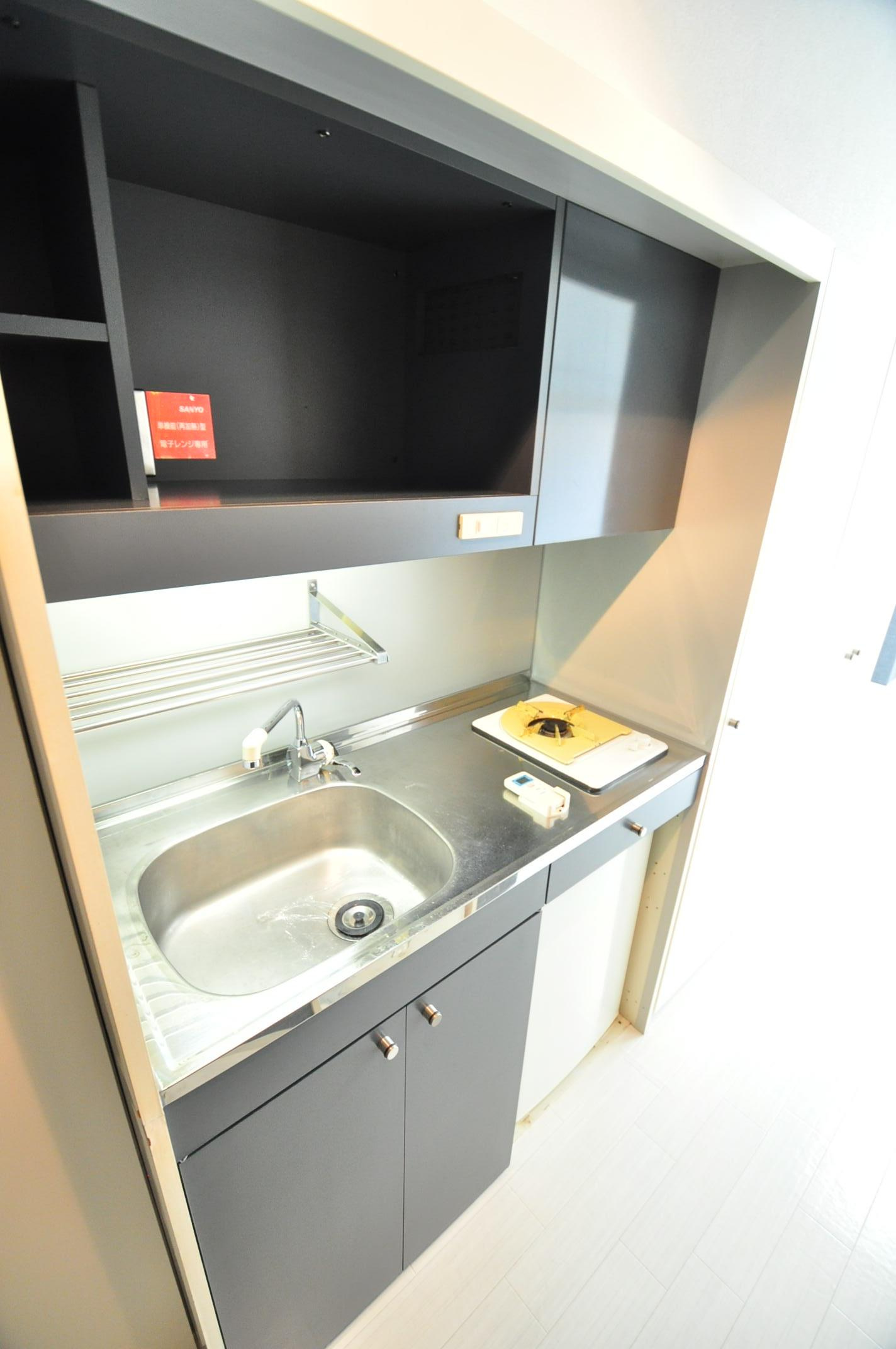 大阪市都島区都島本通４丁目の賃貸マンションのキッチン