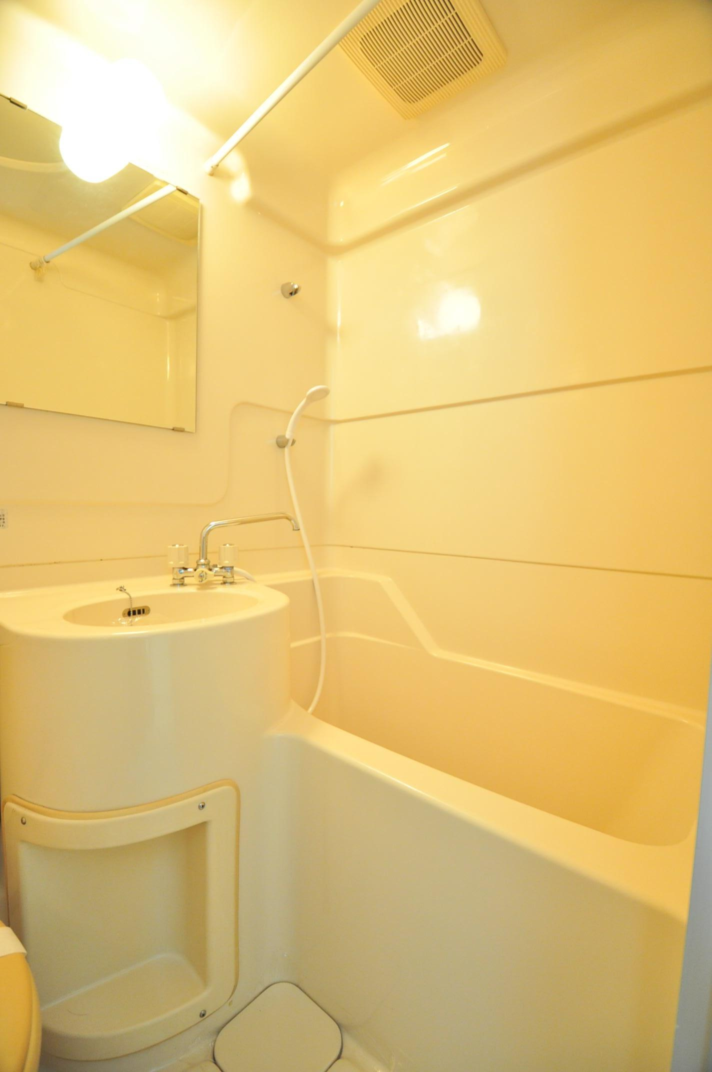 大阪市都島区都島本通４丁目の賃貸マンションの浴室