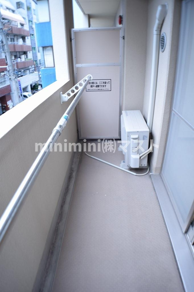 タウンコート幸町のバルコニー