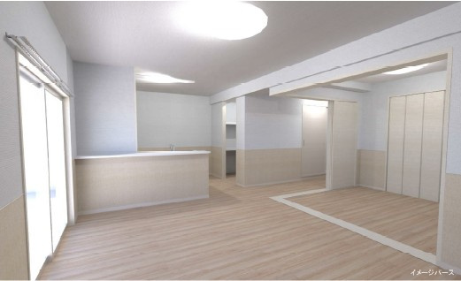 TREVO　YR　の居間・リビング|イメージパース