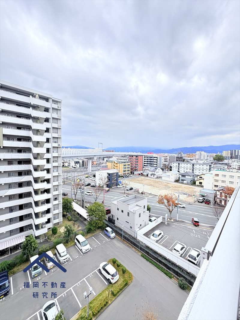 アーベインルネス諸岡壱号棟の展望