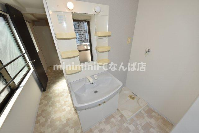 アンビション安堂寺の洗面所