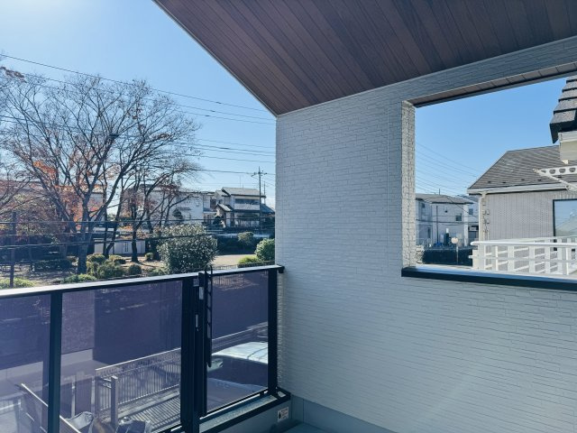八王子市　めじろ台　新築一戸建てのバルコニー|～急な雨も安心のインナーバルコニーです～