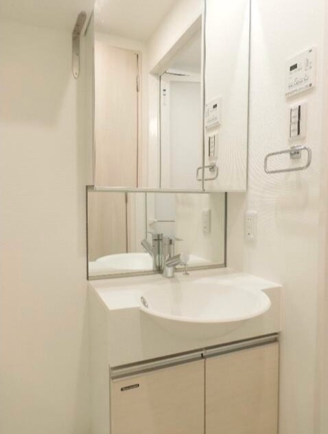 CREAL premier浅草の洗面所