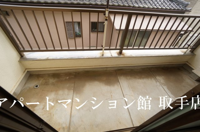 マークスⅡのバルコニー