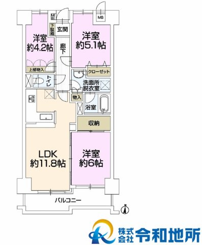 茅ヶ崎ガーデンハウスの間取り