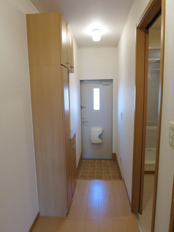 セントラル道本Ａの玄関