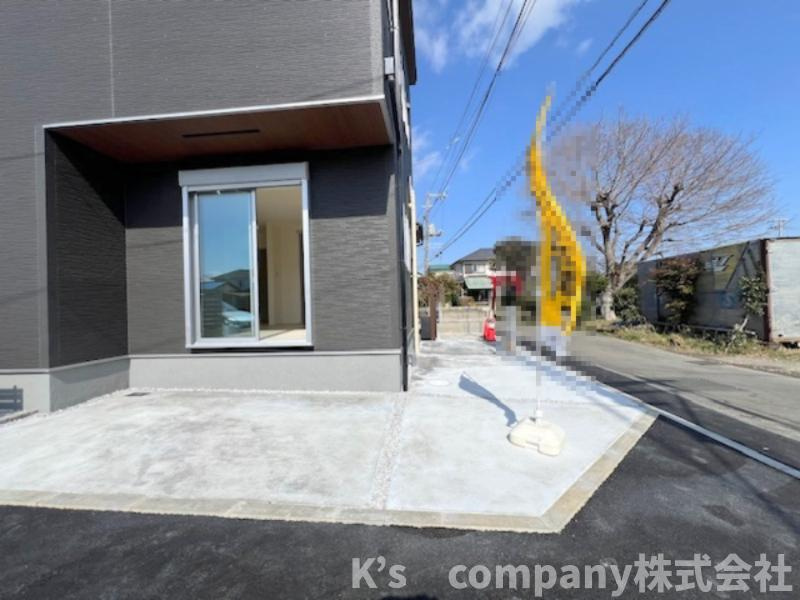 茅ヶ崎市萩園　新築戸建　1号棟の駐車場|駐車スペース2台☆