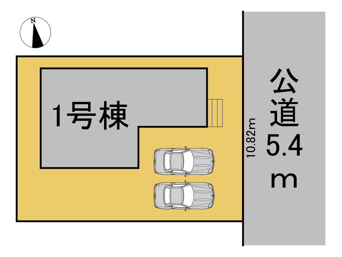 リーブルガーデン　各務原市那加柄山町　全１区画分譲の区画図|■区画図
■YAMADA電機の　ヤマダ不動産　株式会社リライフ　
いつでもお問合わせ下さい。