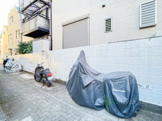 【駐車場】 | ネオコーポ芦花公園C棟 | バイク置き場