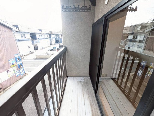 西九条大国町のバルコニー