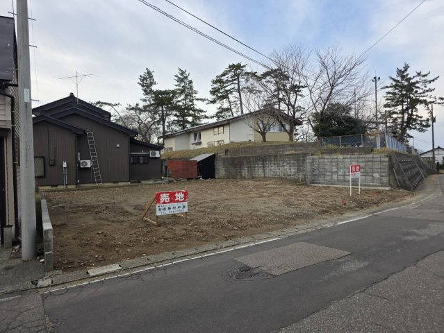 雁子浜売地の外観