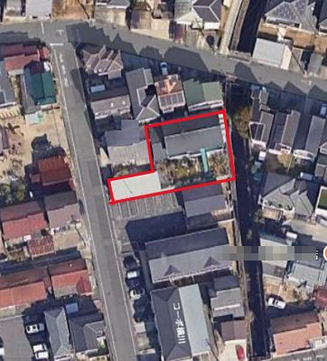 半田市長根町1丁目の外観|上空写真