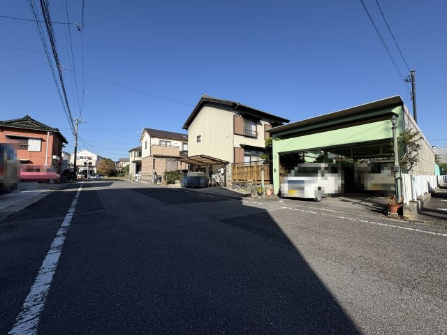 半田市長根町1丁目の前面道路含む現地写真