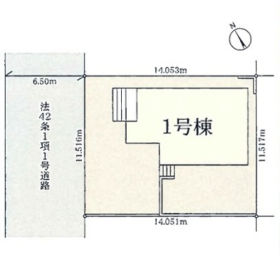 【区画図】 | 海老名市国分寺台5丁目 新築戸建   全1棟
