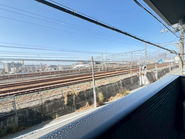 KOREYIELD千里丘のバルコニー