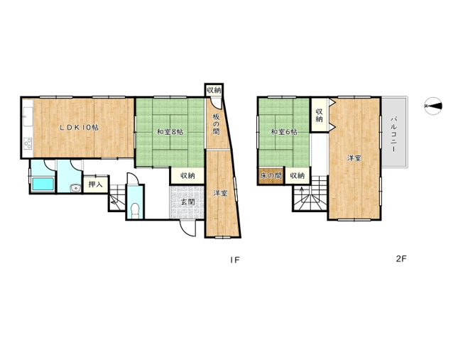 【間取り】 | 姫路市下手野5丁目／中古戸建