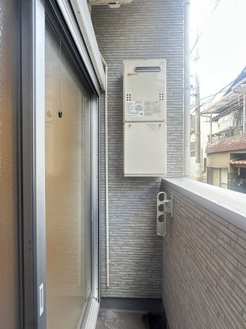 ハーモニーテラス清水丘のバルコニー