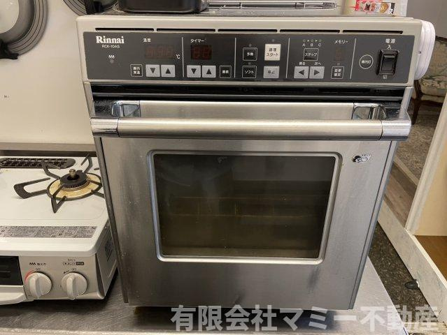 【設備】 | 諏訪栄町居抜店舗Y | ガス式オーブン