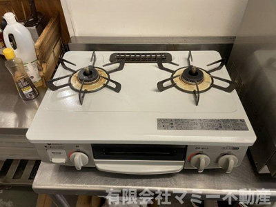 【設備】 | 諏訪栄町居抜店舗Y | ガスコンロ（2口）