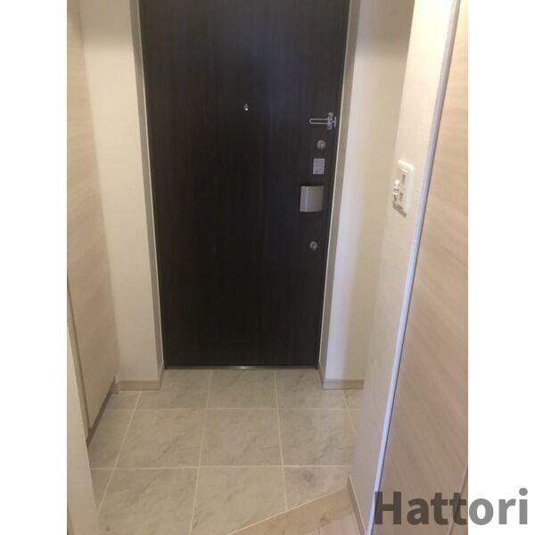 グランカーサ難波元町の玄関