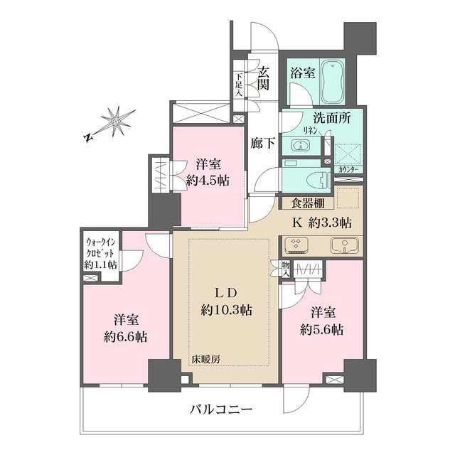 ザ・パークハウス三田ガーデン　タワー棟