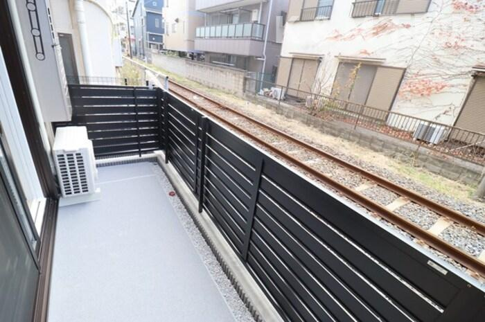 STELLA新松戸のバルコニー|落ち着いた時間を過ごせるバルコニーです