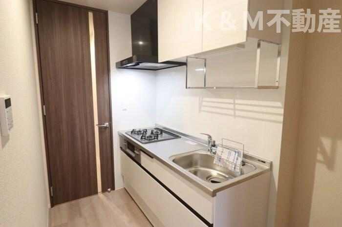 STELLA新松戸のキッチン|きれいなキッチンです