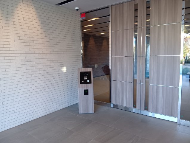 アルファステイツ長泉　駿東郡長泉町上土狩の玄関|オートロックなので防犯対策がしっかりしています。