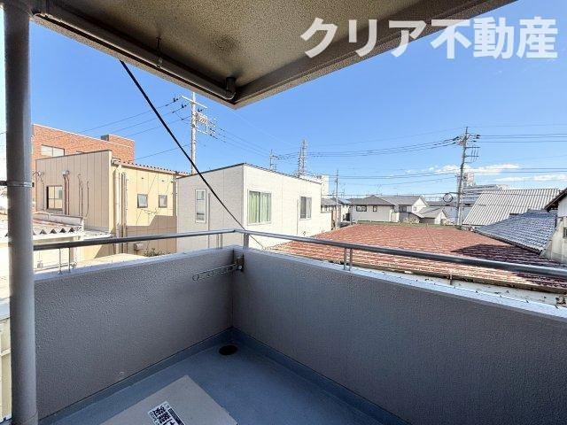 【バルコニー】 | ベルメゾン末広　2階