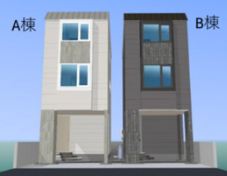 エスロンメル壺屋の外観パース| ※現況と異なる場合は、現況を優先させていただきます。