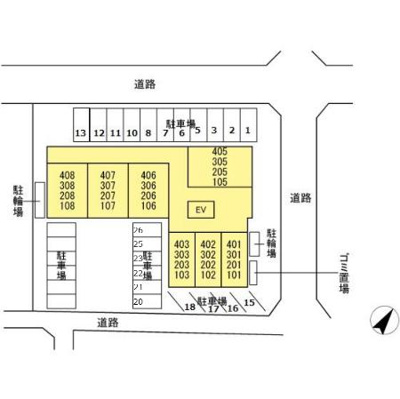 【区画図】 | レジデンス山崎