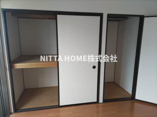 セントラルヴィラⅠ，Ⅱの収納|全居室収納スペース付きです★