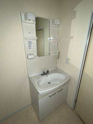 【洗面所】 | コーポ田上 | 洗髪洗面化粧台